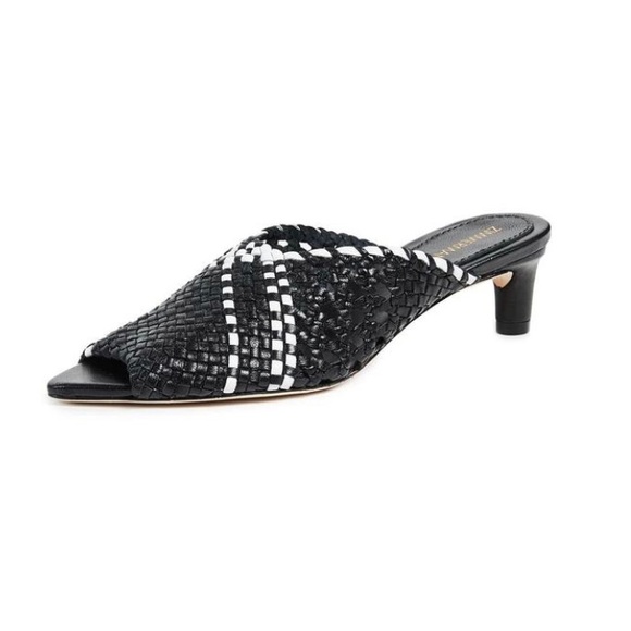 NWT Zimmermann woven leather heel mules size 39